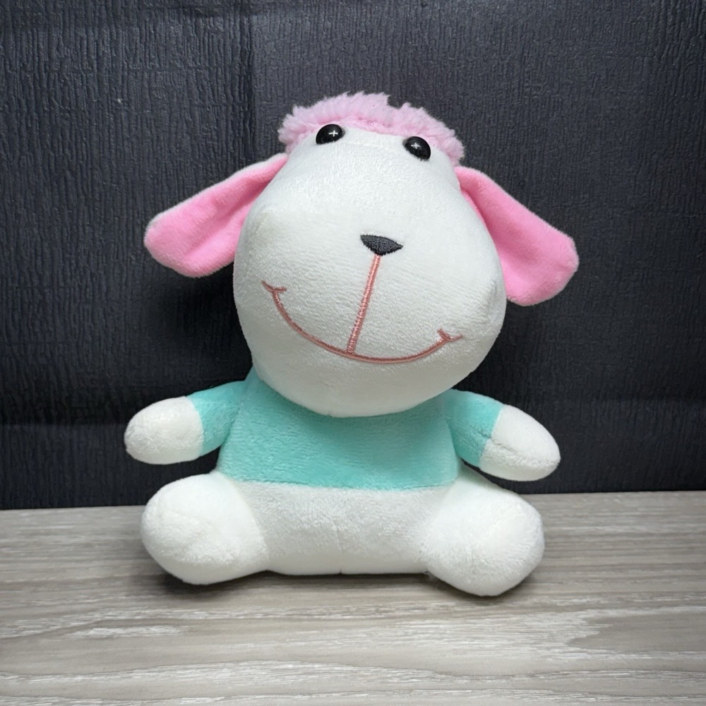 Pink Haired Blue‎ Shirt Plush Puppy